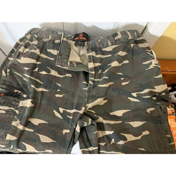 New Game Winner Camo Hunting Zip Off‎ Pants Men’s Sz XL - Picture 5 of 10
